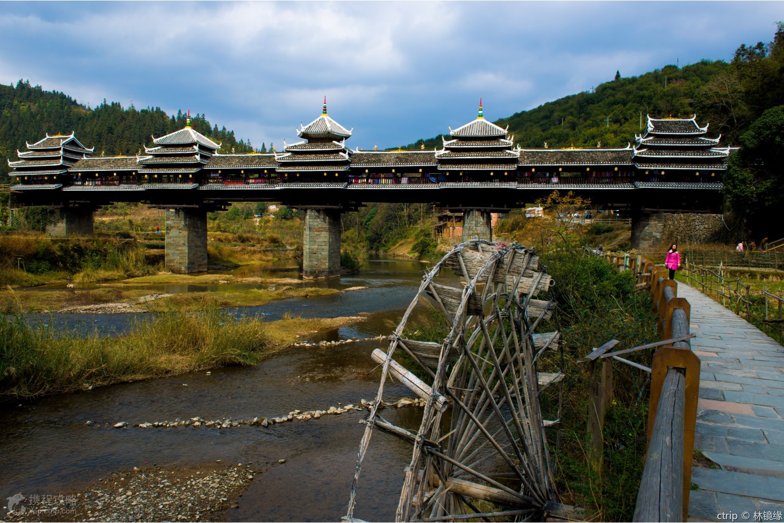 三江程阳风雨桥_三江程阳风雨桥画法