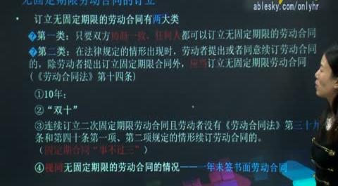 第六章：勞動關系管理&nbsp;&nbsp;第一節(jié)：我國勞動合同與勞動爭議處理立法的新發(fā)展2