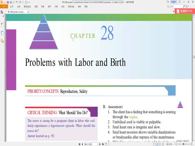 2019-2020年專(zhuān)業(yè)課第28章