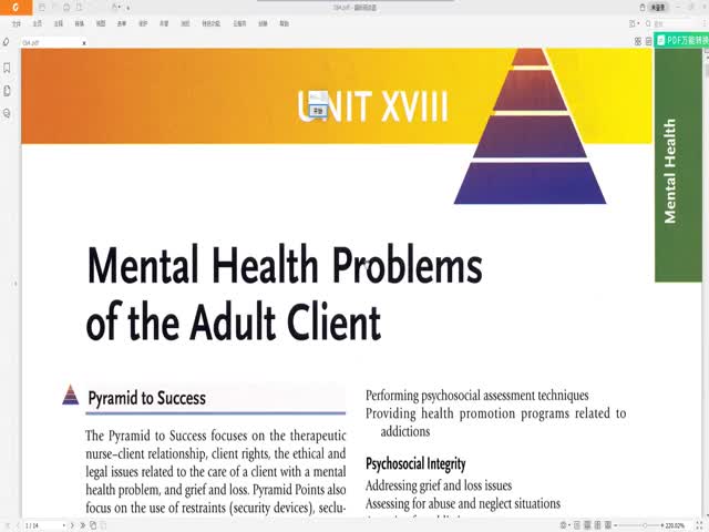 CHAPTER&nbsp;64&nbsp;精神心理疾病