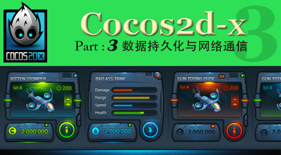 Part&nbsp;3：Cocos2d-x數(shù)據(jù)持久化與網(wǎng)絡(luò)通信