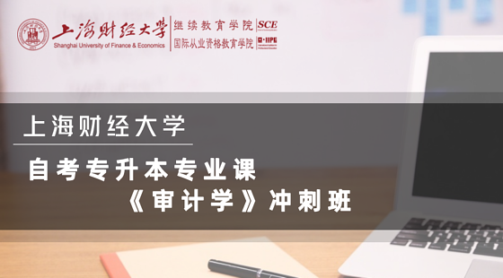 上海財(cái)經(jīng)大學(xué)自考專升本《審計(jì)學(xué)》沖刺課