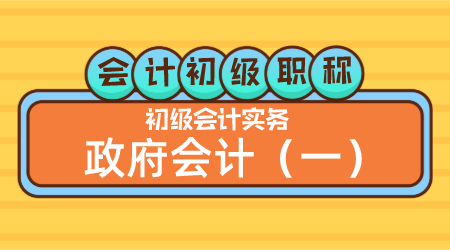 会计初级职称《初级会计实务》王建元老师 政府会计（一）早上